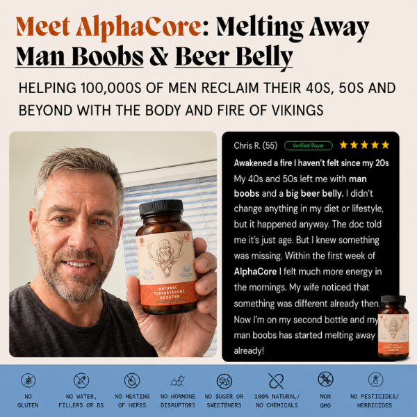 AlphaCore™ - Advanced Testosterone Support Formula