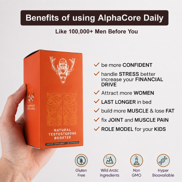 AlphaCore™ - Advanced Testosterone Support Formula